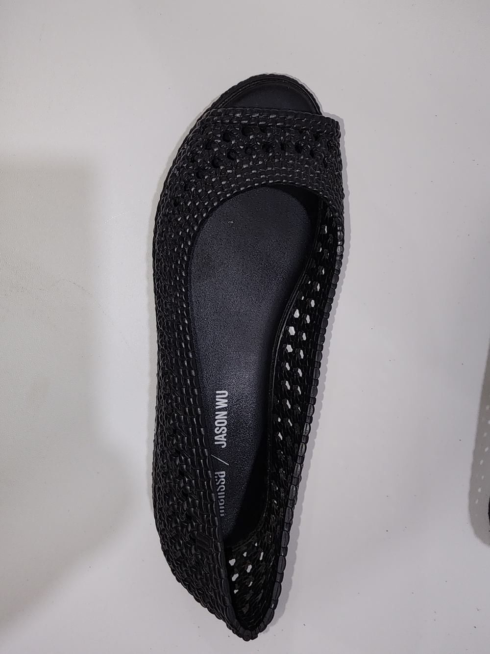 Jason Wu X Melissa Jelly Peep-toe Cushioned Flat